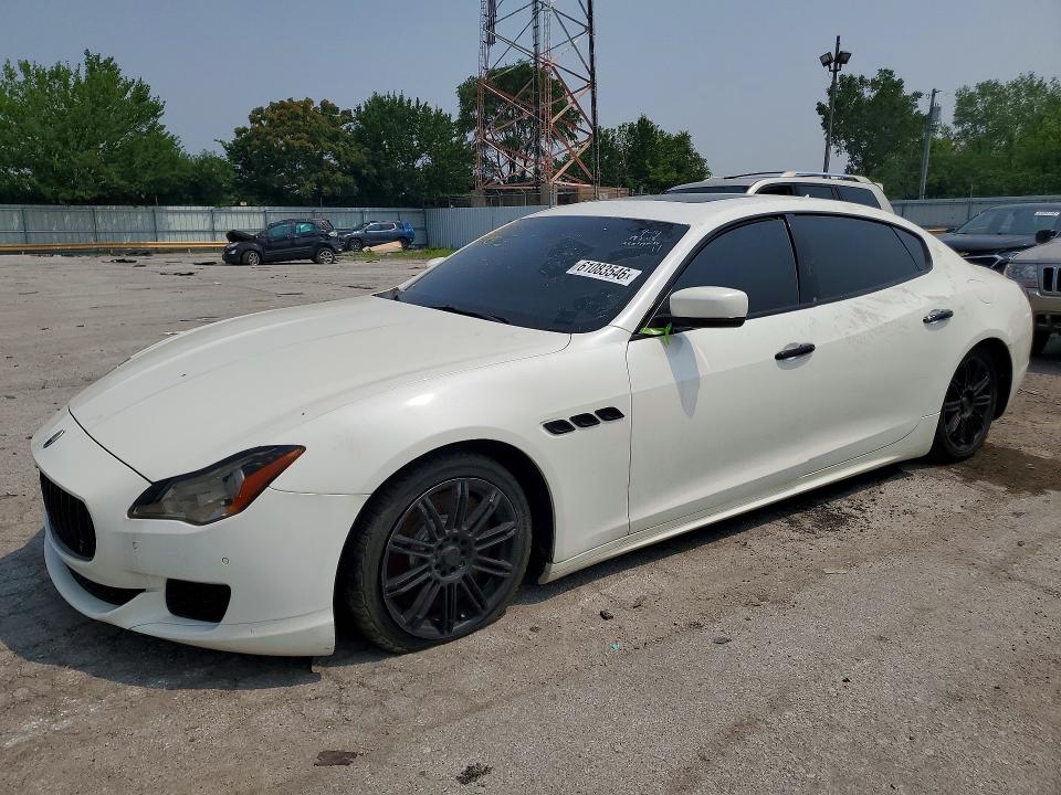 Aukcja sprzedaży 2015 Maserati Quattroporte, vin: ZAM56PPA1F1142013, numer aukcji: 61083546
