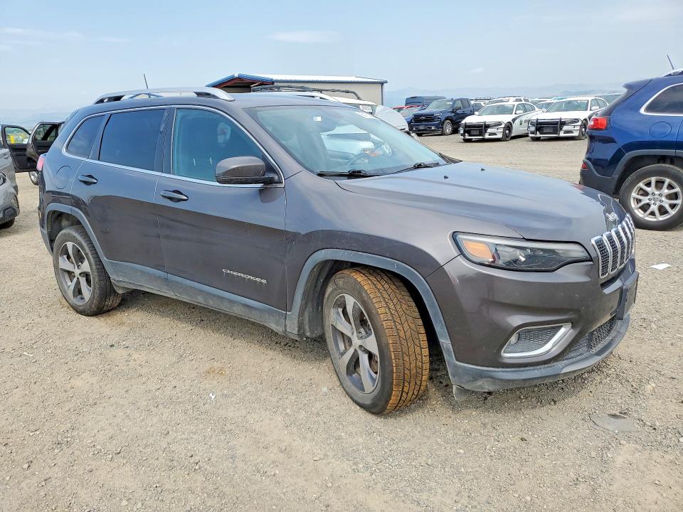 60163336 :رقم المزاد ، 1C4PJMDN5KD116265 vin ، 2019 Jeep Cherokee مزاد بيع
