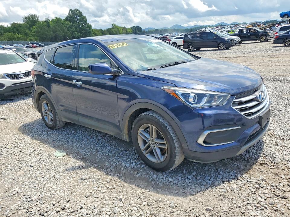 61307696 :رقم المزاد ، 5XYZTDLB6JG565660 vin ، 2018 Hyundai Santa Fe Sport مزاد بيع