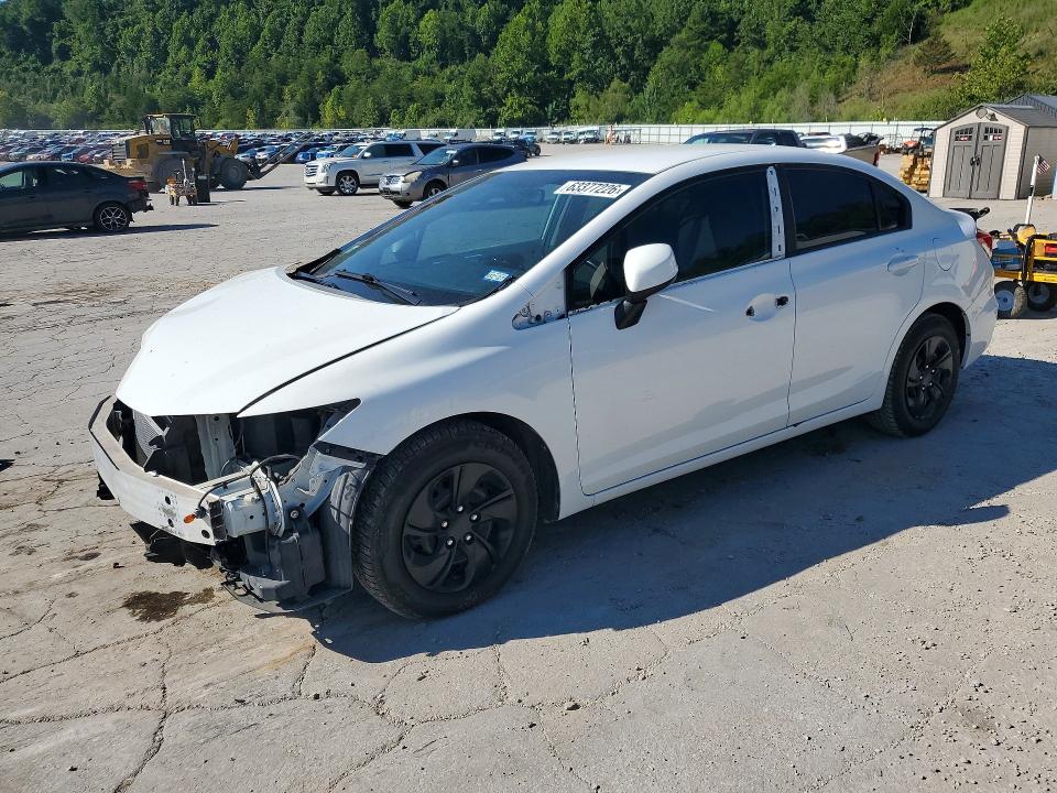Auction sale of the 2013 Honda Civic, vin: 2HGFB2F52DH574024, lot number: 63377226