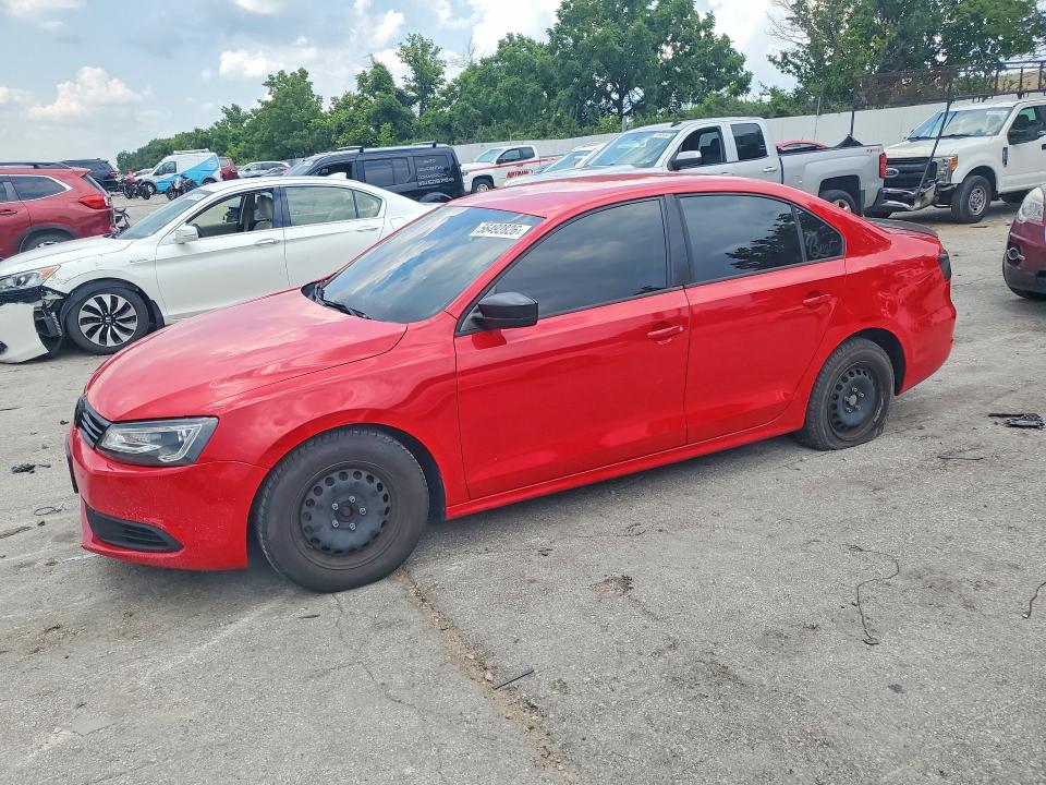 56492826 :رقم المزاد ، 3VW1K7AJ9EM444266 vin ، 2014 Volkswagen Jetta مزاد بيع