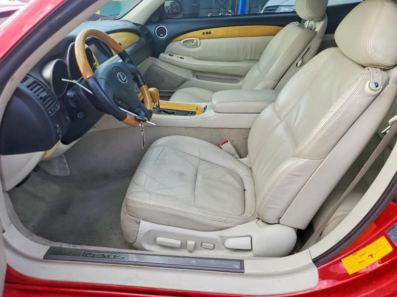 Aukcja sprzedaży 2002 Lexus Sc, vin: JTHFN48Y420028589, numer aukcji: 62046486
