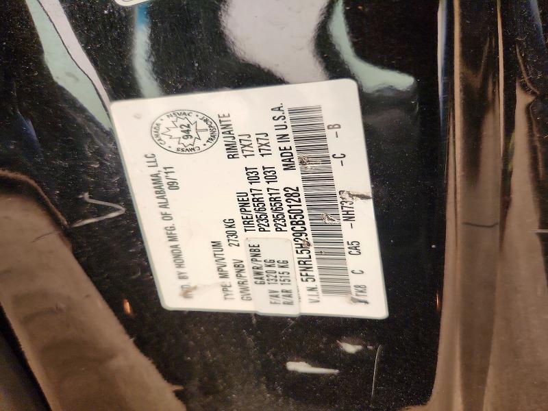 85981705 :رقم المزاد ، 5FNRL5H29CB501282 vin ، 2012 Honda Odyssey مزاد بيع