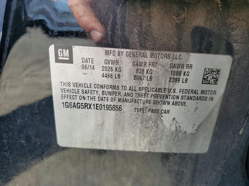 Продаж на аукціоні авто 2014 Cadillac Ats, vin: 1G6AG5RX1E0195856, номер лоту: 60870176