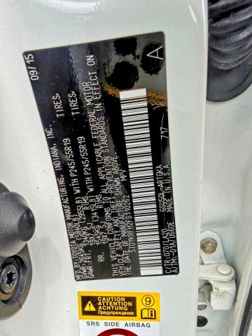 Aukcja sprzedaży 2015 Toyota Highlander, vin: 5TDYKRFH2FS110262, numer aukcji: 60167006