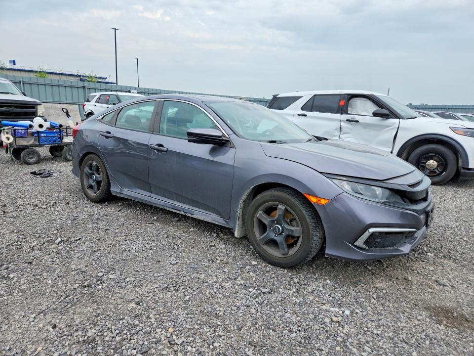 59722436 :رقم المزاد ، 2HGFC2F72KH033485 vin ، 2019 Honda Civic مزاد بيع