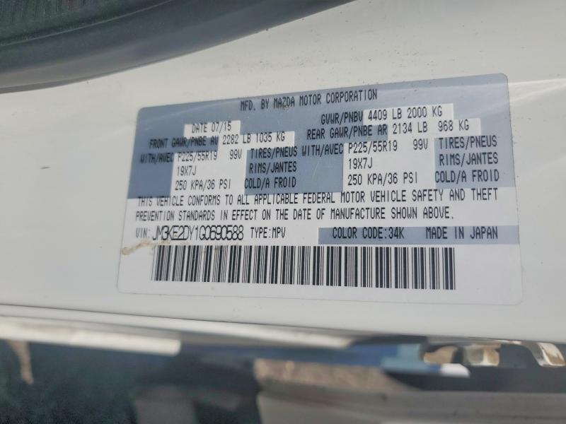 Продаж на аукціоні авто 2016 Mazda Cx-5, vin: JM3KE2DY1G0690588, номер лоту: 62523546