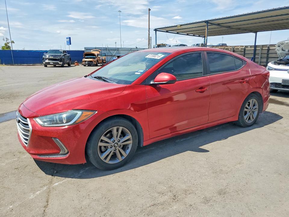2018 Hyundai Elantra მანქანა იყიდება აუქციონზე, vin: KMHD84LF9JU450995, აუქციონის ნომერი: 61996216