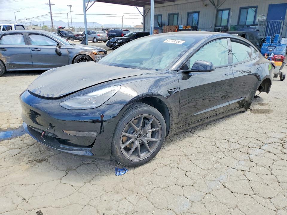 Aukcja sprzedaży 2023 Tesla Model 3, vin: 5YJ3E1EB5PF706584, numer aukcji: 61738156