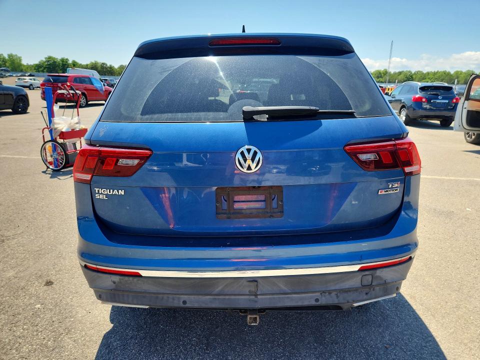 2018 Volkswagen Tiguan მანქანა იყიდება აუქციონზე, vin: 3VV4B7AX2JM174782, აუქციონის ნომერი: 59596716