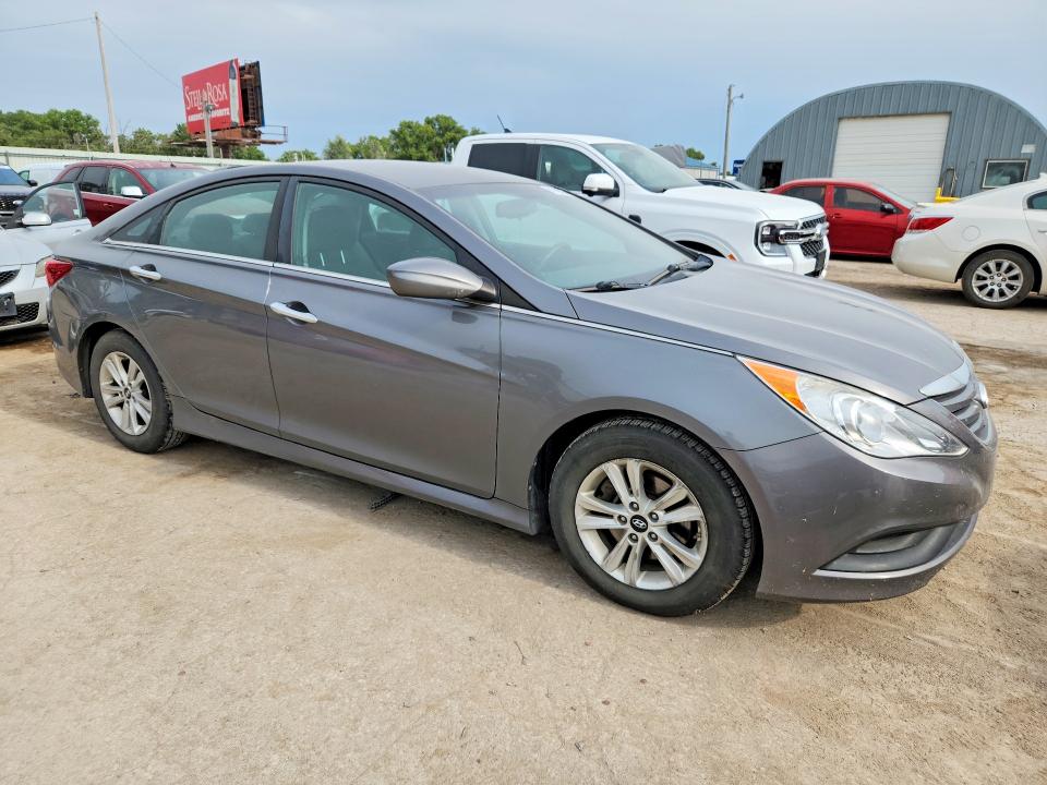 61818836 :رقم المزاد ، 5NPEB4AC2EH912185 vin ، 2014 Hyundai Sonata مزاد بيع