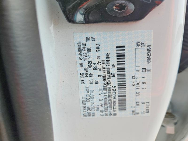 2017 Ford F250 მანქანა იყიდება აუქციონზე, vin: 1FT7W2BT2HEE08532, აუქციონის ნომერი: 60391086