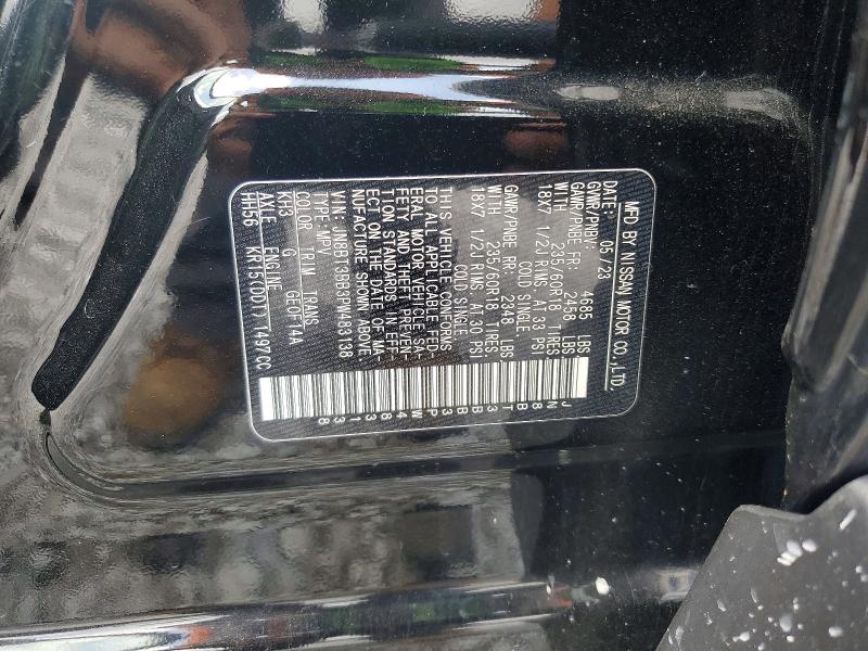 Aukcja sprzedaży 2023 Nissan Rogue, vin: JN8BT3BB3PW483138, numer aukcji: 59730736