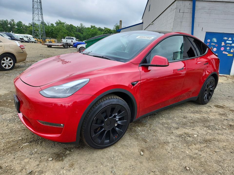 Продаж на аукціоні авто 2023 Tesla Model Y, vin: 7SAYGAEE0PF910609, номер лоту: 60553366