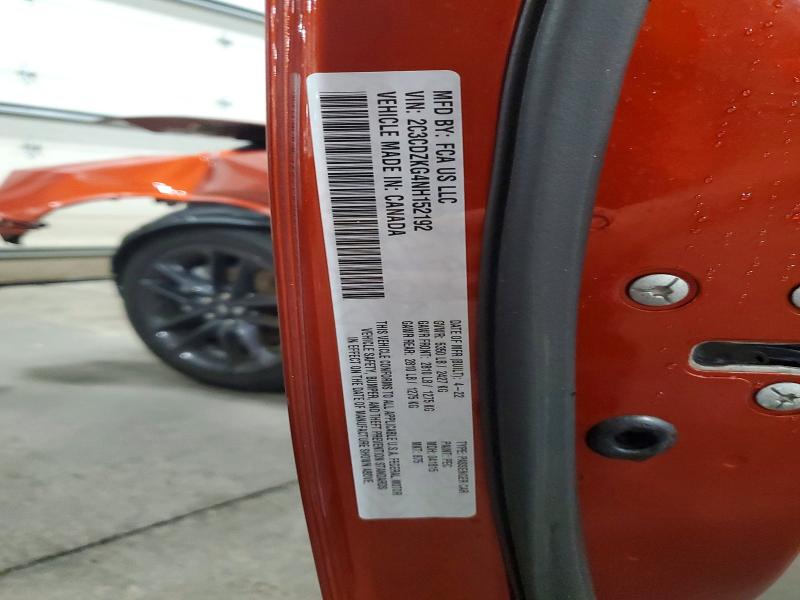 Продаж на аукціоні авто 2022 Dodge Challenger, vin: 2C3CDZKG4NH152192, номер лоту: 59299816