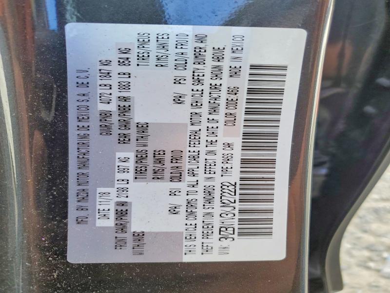 59671866 :رقم المزاد ، 3MZBN1V3XJM272232 vin ، 2018 Mazda 3 مزاد بيع