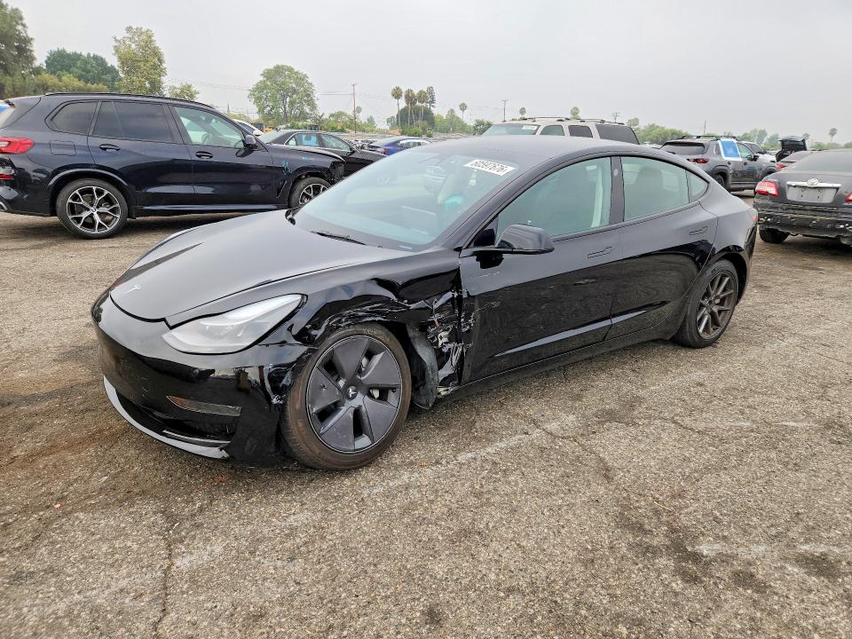 Продажа на аукционе авто 2023 Tesla Model 3, vin: 5YJ3E1EAXPF707642, номер лота: 60597676
