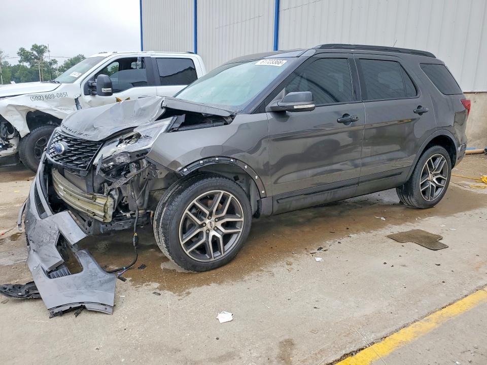 2018 Ford Explorer მანქანა იყიდება აუქციონზე, vin: 1FM5K8GT9JGB28787, აუქციონის ნომერი: 61723366