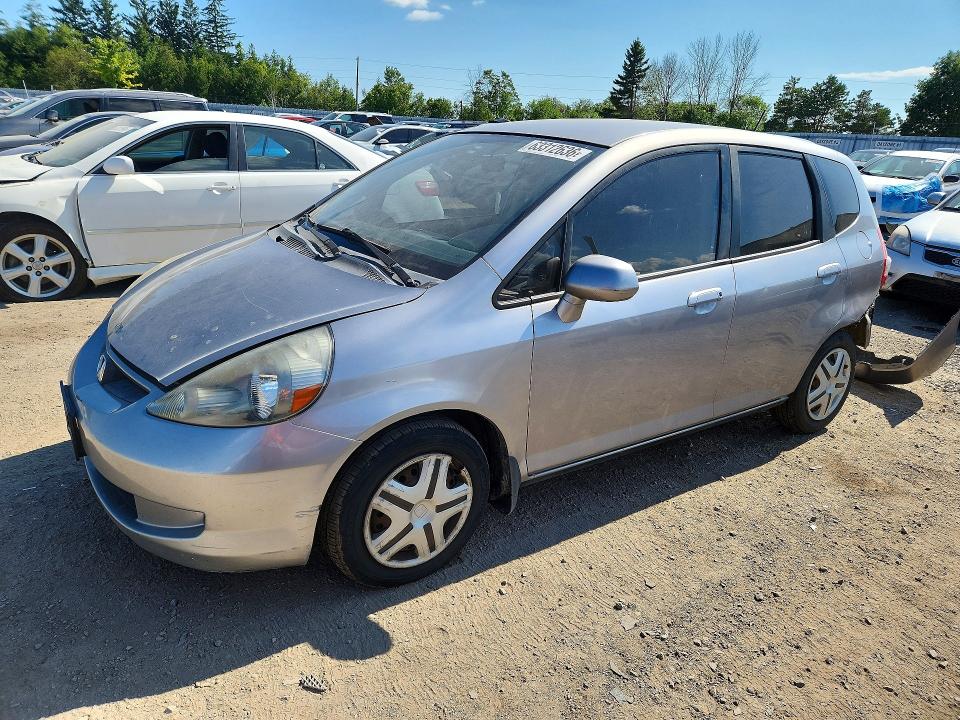 63312636 :رقم المزاد ، JHMGD38437S818833 vin ، 2007 Honda Fit مزاد بيع