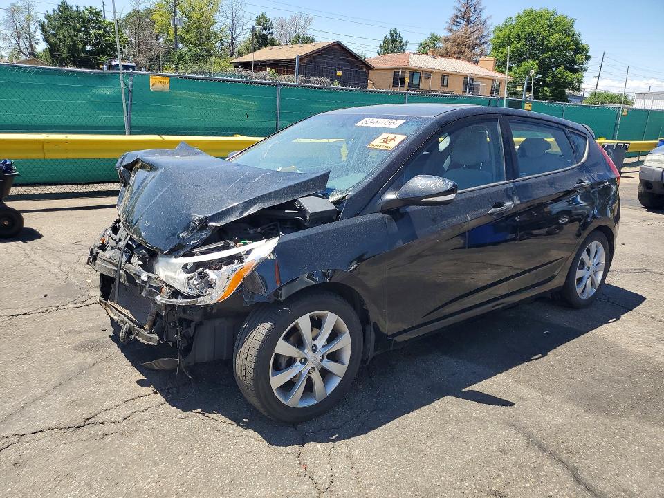 60487856 :رقم المزاد ، KMHCU5AEXEU165364 vin ، 2014 Hyundai Accent مزاد بيع