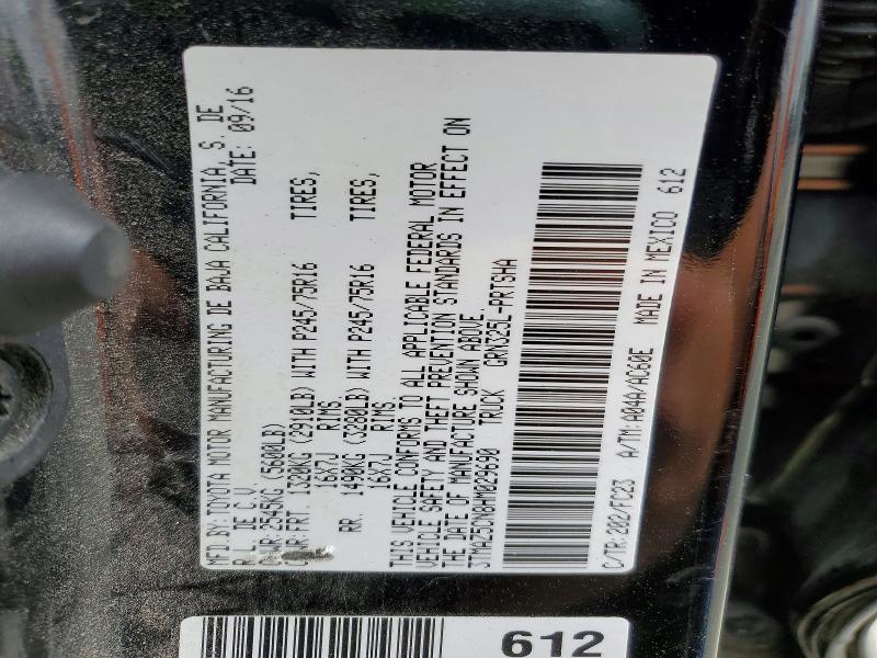 Продаж на аукціоні авто 2017 Toyota Tacoma, vin: 3TMAZ5CN8HM029690, номер лоту: 59694836
