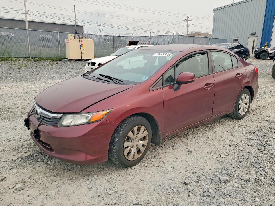 61341976 :رقم المزاد ، 2HGFB2F4XCH061772 vin ، 2012 Honda Civic مزاد بيع
