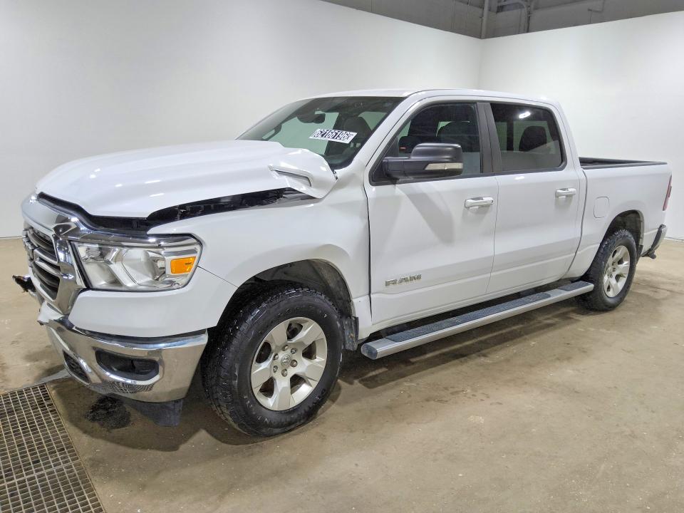 2021 Ram 1500 მანქანა იყიდება აუქციონზე, vin: 1C6SRFFT2MN610453, აუქციონის ნომერი: 62166196