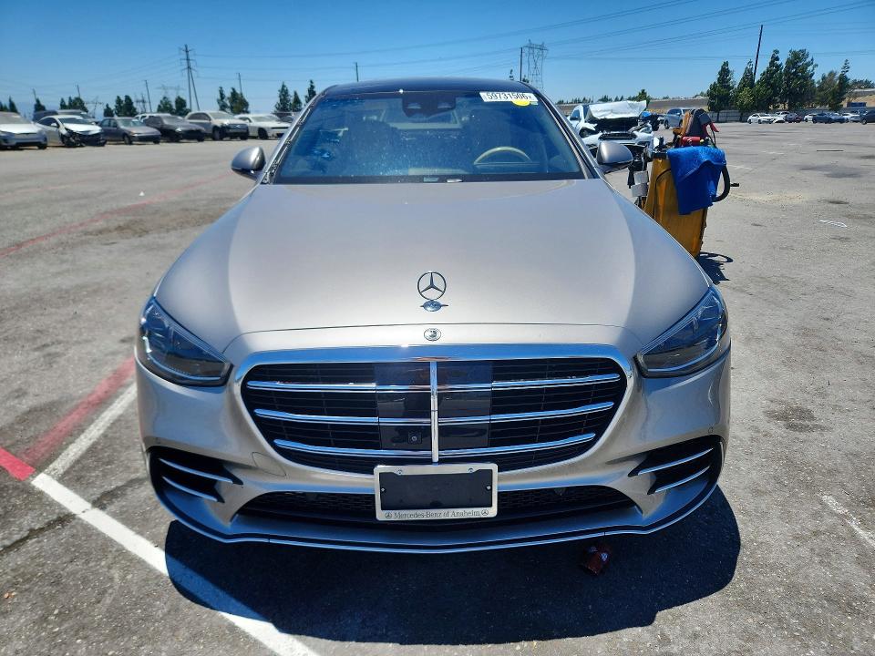2023 Mercedes-benz S მანქანა იყიდება აუქციონზე, vin: W1K6G7GB6PA176468, აუქციონის ნომერი: 59731506