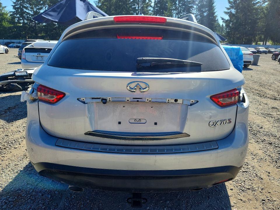 Продажа на аукционе авто 2016 Infiniti Qx70, vin: JN8CS1MW9GM752332, номер лота: 60399976