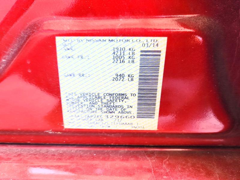 Aukcja sprzedaży 2014 Nissan Altima, vin: 1N4AL3AP2EC329660, numer aukcji: 63334166