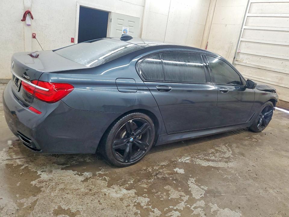 2019 Bmw 740 მანქანა იყიდება აუქციონზე, vin: WBA7E2C53KB217310, აუქციონის ნომერი: 61535806
