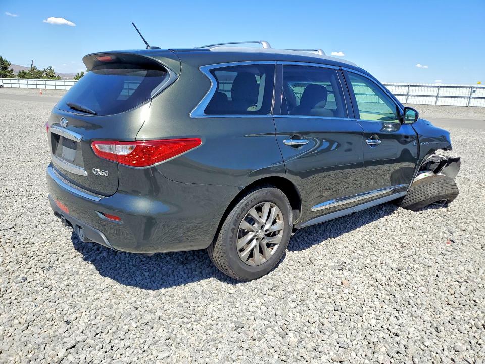 2014 Infiniti Qx60 მანქანა იყიდება აუქციონზე, vin: 5N1CL0MM8EC515122, აუქციონის ნომერი: 62547506
