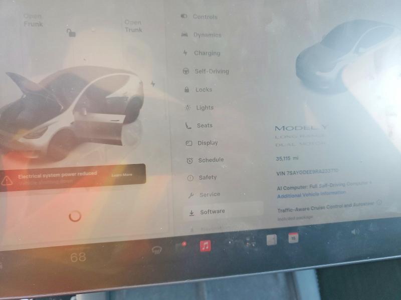 Продаж на аукціоні авто 2024 Tesla Model Y, vin: 7SAYGDEE9RA233710, номер лоту: 61154146