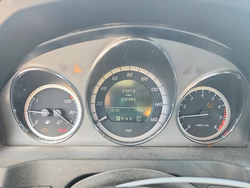 2010 Mercedes-benz C მანქანა იყიდება აუქციონზე, vin: WDDGF5EB8AF439388, აუქციონის ნომერი: 60074076