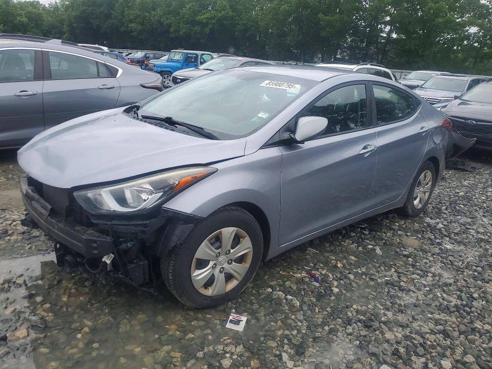 Auction sale of the 2016 Hyundai Elantra, vin: 5NPDH4AE3GH785784, lot number: 85980795