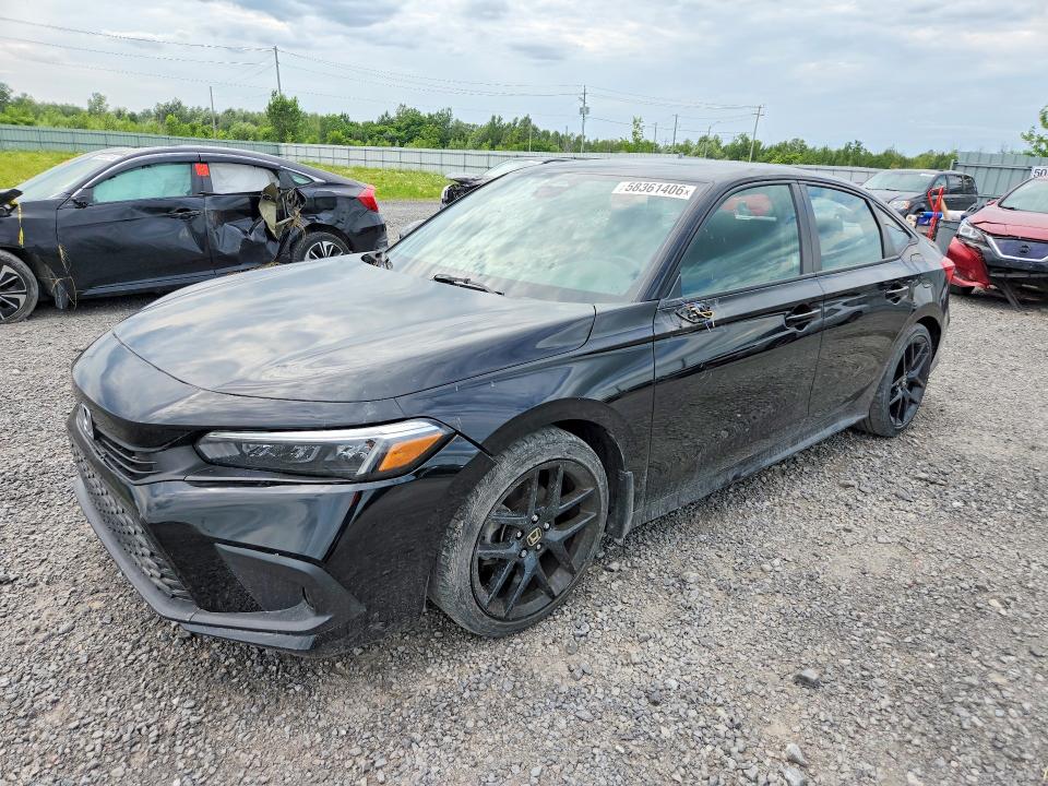 Продажа на аукционе авто 2023 Honda Civic, vin: 2HGFE2F57PH104762, номер лота: 58361406