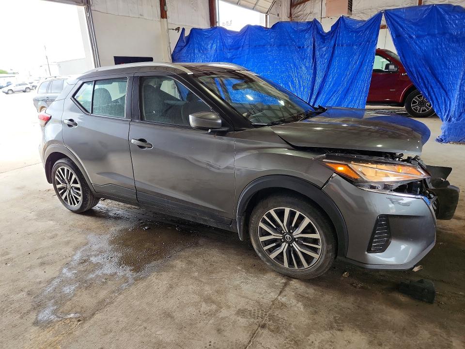 2021 Nissan Kicks მანქანა იყიდება აუქციონზე, vin: 3N1CP5CV1ML518076, აუქციონის ნომერი: 60586256