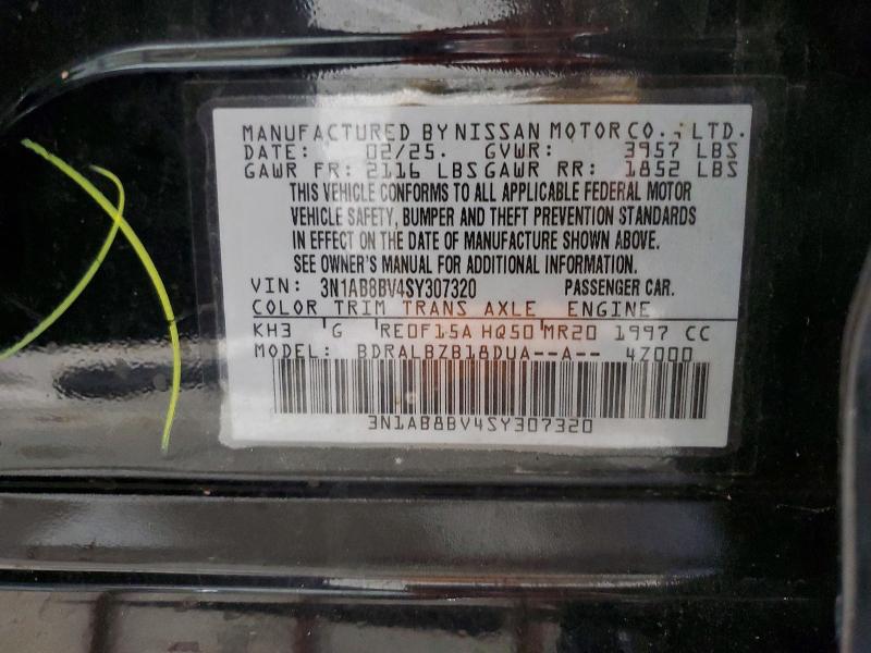 62042716 :رقم المزاد ، 3N1AB8BV4SY307320 vin ، 2025 Nissan Sentra مزاد بيع