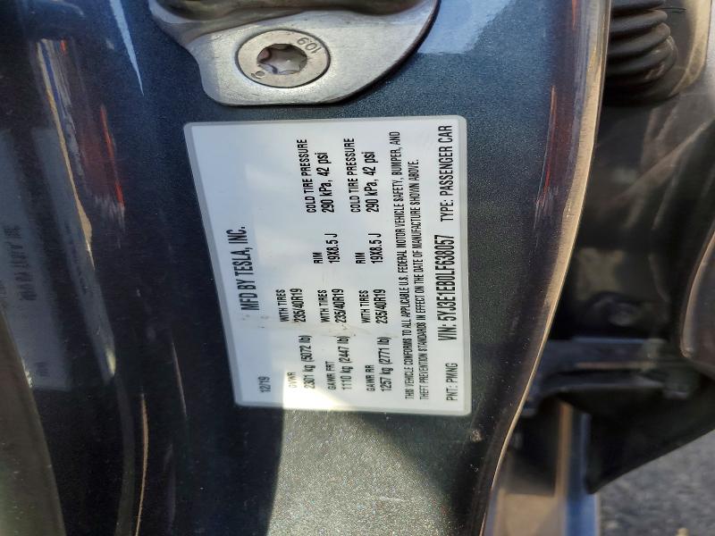 Aukcja sprzedaży 2020 Tesla Model 3, vin: 5YJ3E1EB0LF638057, numer aukcji: 61970666