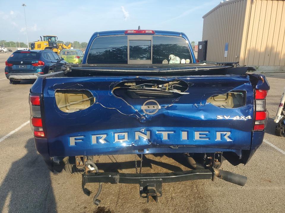 58606526 :رقم المزاد ، 1N6ED1EK5NN628623 vin ، 2022 Nissan Frontier مزاد بيع