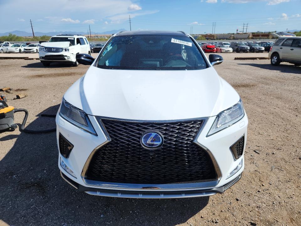 2022 Lexus Rx მანქანა იყიდება აუქციონზე, vin: 2T2YGMDA4NC085197, აუქციონის ნომერი: 63180836