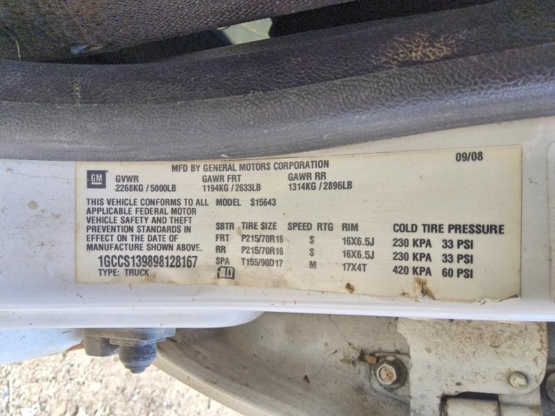 Продаж на аукціоні авто 2009 Chevrolet Colorado, vin: 1GCCS139898128167, номер лоту: 62462426