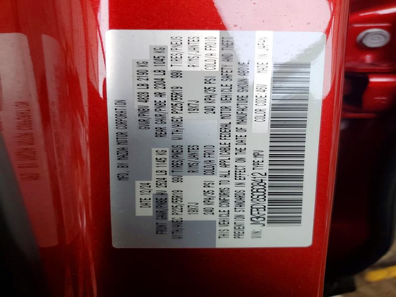 61793886 :رقم المزاد ، JM3KFBDY8S0608412 vin ، 2025 Mazda Cx-5 مزاد بيع
