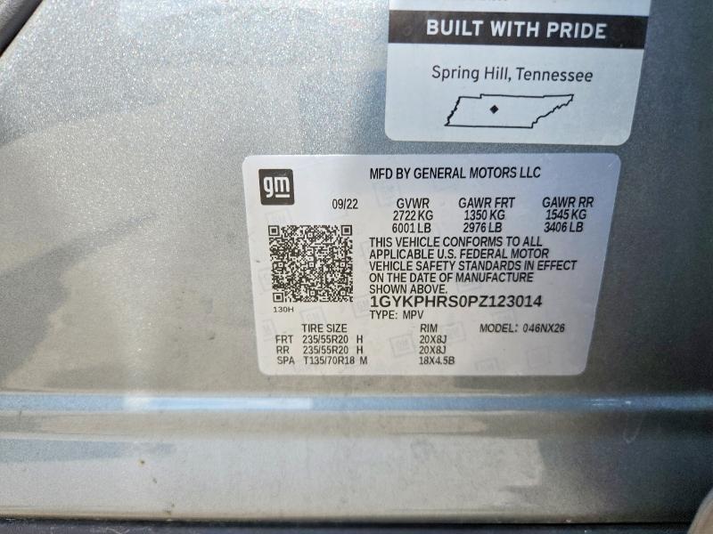 Aukcja sprzedaży 2023 Cadillac Xt6, vin: 1GYKPHRS0PZ123014, numer aukcji: 59853016