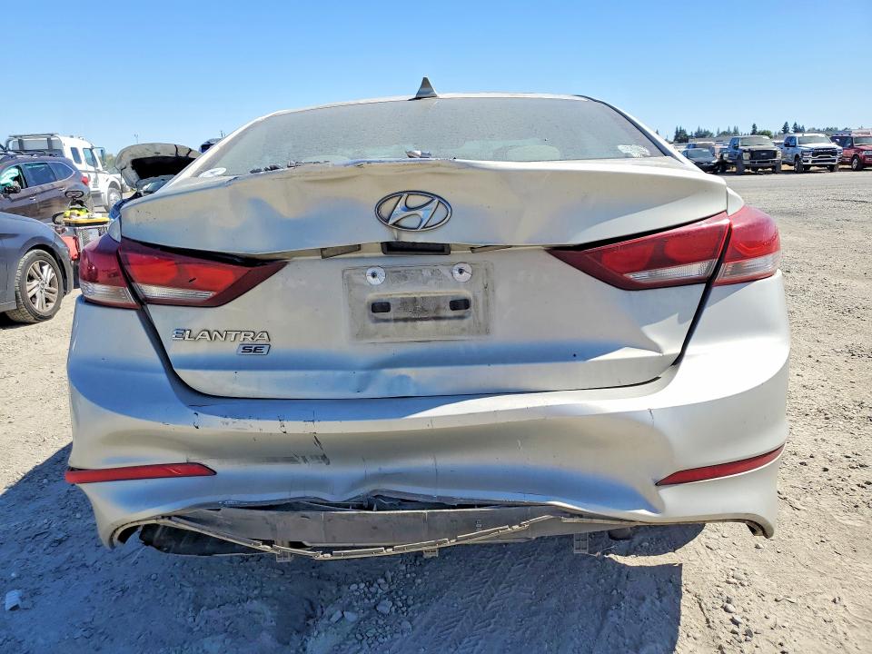 Продаж на аукціоні авто 2017 Hyundai Elantra, vin: KMHD74LF6HU092476, номер лоту: 61542626