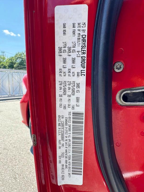 62259156 :رقم المزاد ، 1C6RR7KT2DS668607 vin ، 2013 Ram 1500 مزاد بيع