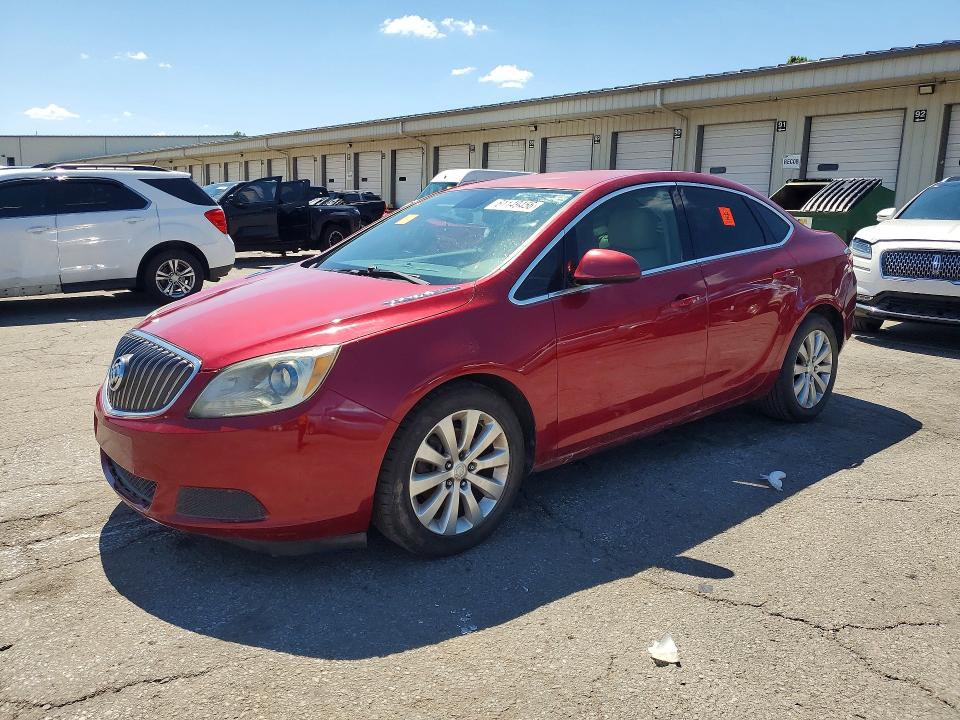 2015 Buick Verano მანქანა იყიდება აუქციონზე, vin: 1G4PP5SK5F4196259, აუქციონის ნომერი: 61149456