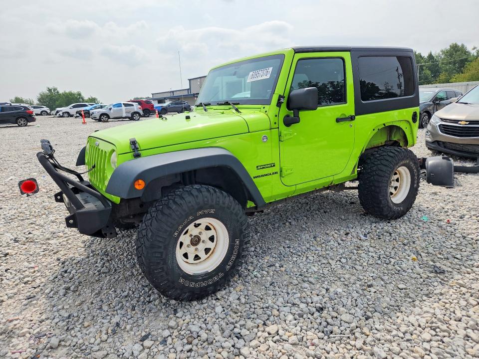 Продажа на аукционе авто 2013 Jeep Wrangler, vin: 1C4AJWAGXDL503037, номер лота: 60957376
