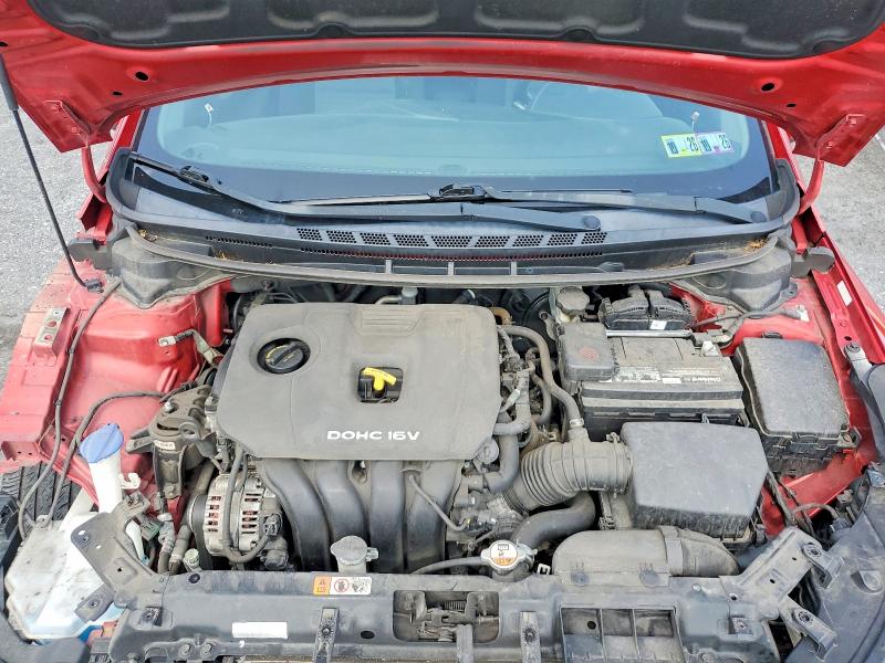 61873716 :رقم المزاد ، 3KPFL4A7XHE120976 vin ، 2017 Kia Forte مزاد بيع