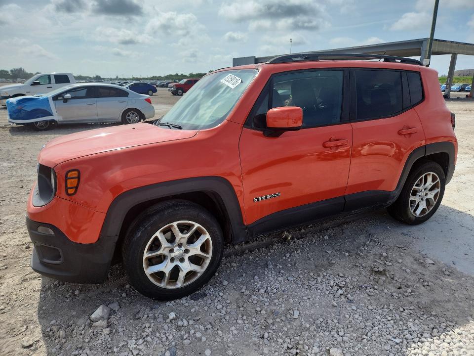 Aukcja sprzedaży 2015 Jeep Renegade, vin: ZACCJABT1FPC20595, numer aukcji: 62159116